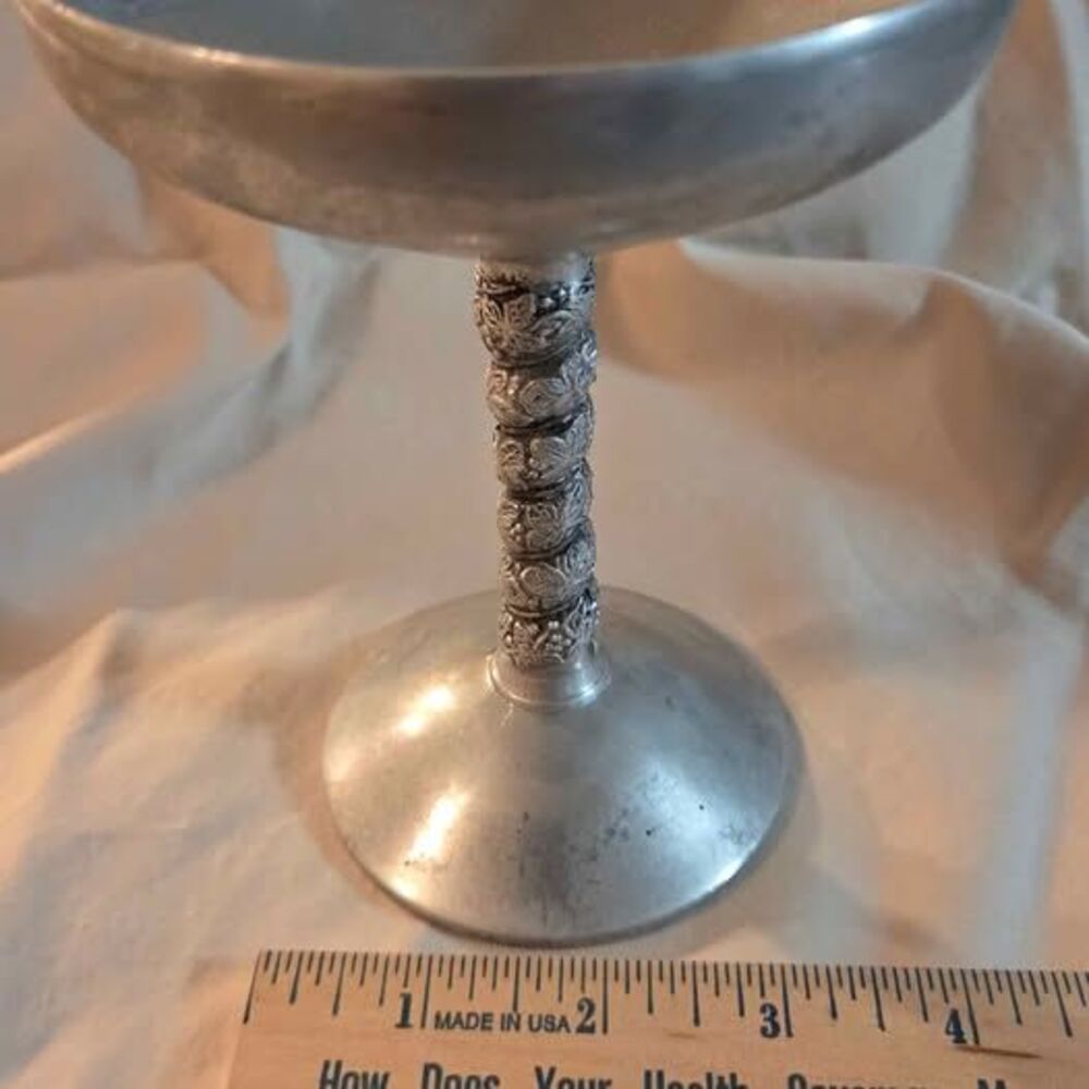 Vintage silver-plated Raimond Chalice Champaigne or cocktail Coupe 1960s Italy